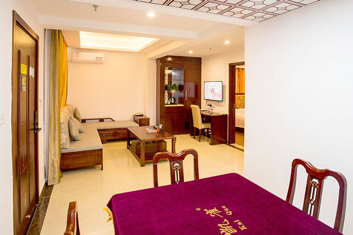 豪华套间娱乐区